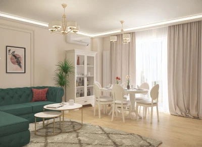 Amenajare Living Apartament - Design Interior Constanta