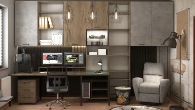Design Interior Birou Individual - Casa Constanta