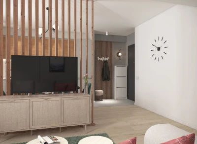 Design Interior Apartament Constanta - Amenajare Living Open Space