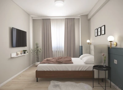 Design Interior Apartament Constanta Amenajare Dormitor