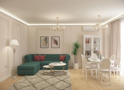 Design Interior Constanta - Amenajare Living Apartament