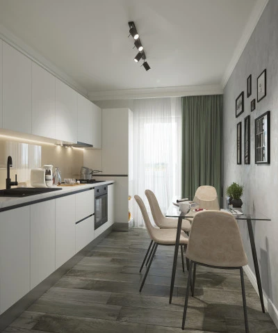 Design Interior Bucatarie Apartament Constanta
