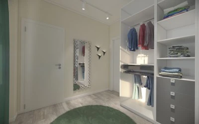 Design Interior Dressing Complet - Apartament Bucuresti
