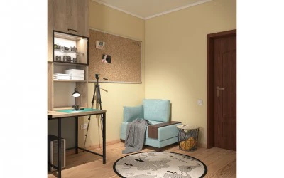 Design Interior Constanta - Amenajare Birou Individual Casa Constanta